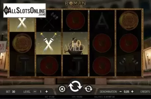 Win screen 2. Roman Adventure from FBM