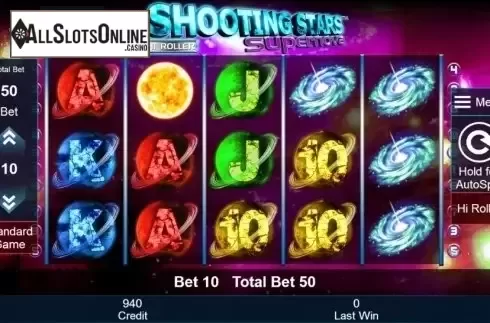 Screen 1. Shooting Stars: Supernova from Mazooma
