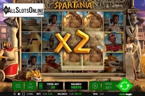 Screen7. Spartania from StakeLogic