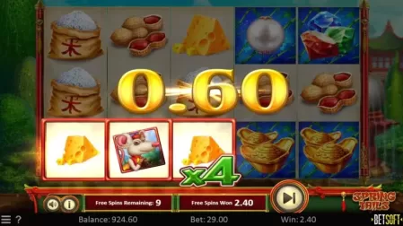 Spring Tails slot screenshot 4