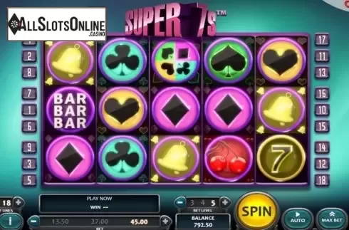 Reel Screen. Super 7s (Nucleus Gaming) from Nucleus Gaming