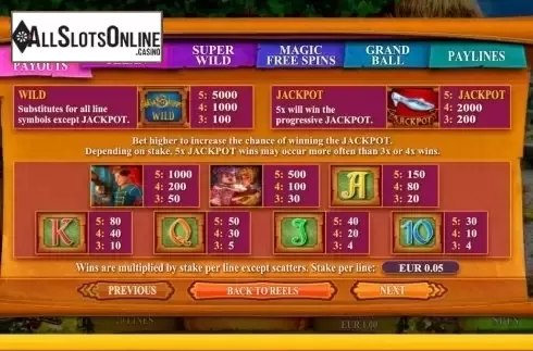 Screen3. The Glass Slipper from SUNFOX Games