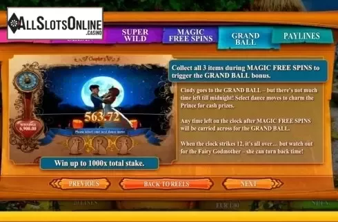 Screen7. The Glass Slipper from SUNFOX Games