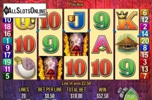 Screen5. Tiki Torch from Aristocrat