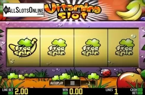 Freespins win. Vitamina HD from World Match