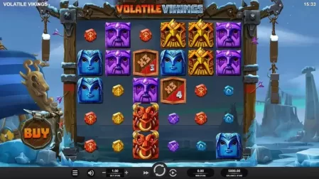 Volatile Vikings slot screenshot 1