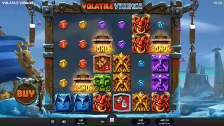 Volatile Vikings slot screenshot 3