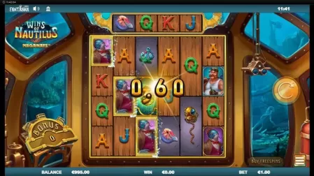 Wins of Nautilus Megaways slot screenshot 2