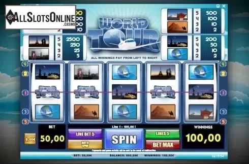 Wild 1. World Tour from iSoftBet