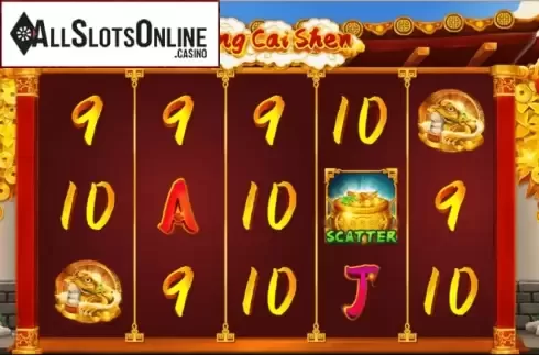 Reel Screen. Ying Cai Shen (Triple Profits Games) from Triple Profits Games