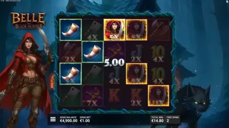 Belle The Blade Hunter slot screenshot 5