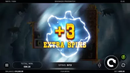 Bisonado PrizeMatch slot screenshot 4