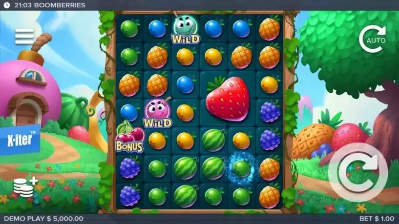 Boomberries slot screenshot 