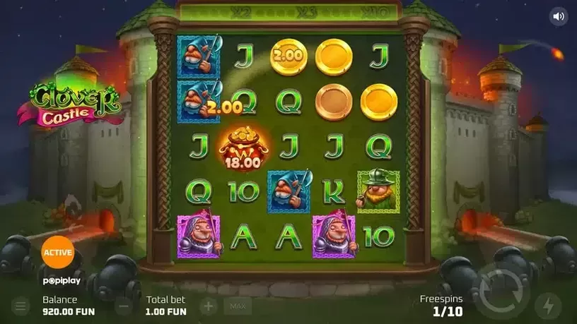 Clover Castle slot screenshot 4