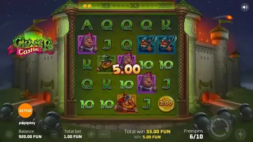 Clover Castle slot screenshot 5
