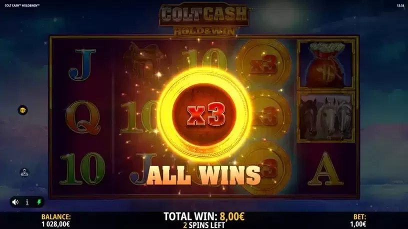 Colt Cash: Hold & Win slot screenshot 