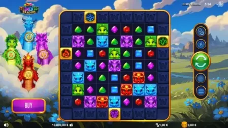 Elemento Dragons slot screenshot 1