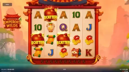 Emperors Wild slot screenshot 2