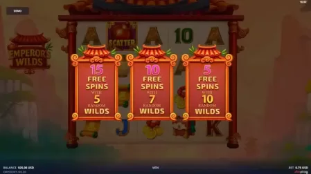 Emperors Wild slot screenshot 3