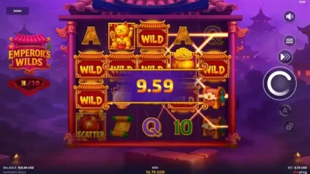 Emperors Wild slot screenshot 5