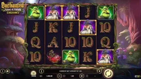 Enchanted: Forest of Fortune slot screenshot 1