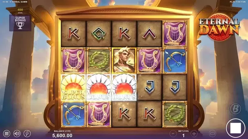 Eternal Dawn slot screenshot 2