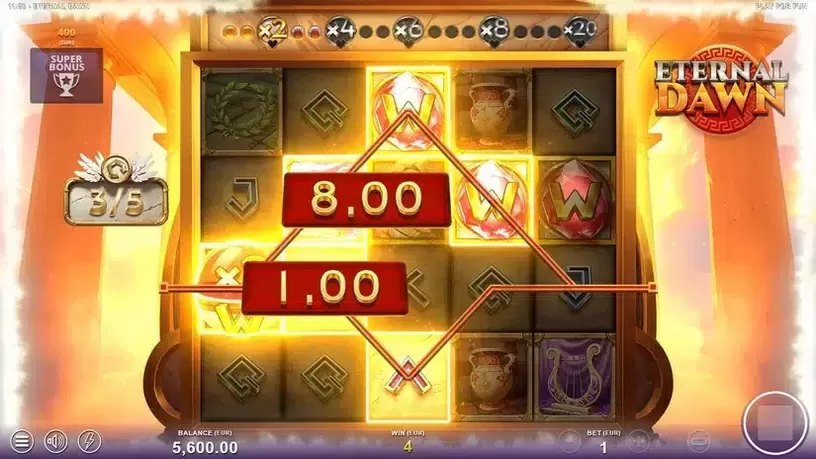 Eternal Dawn slot screenshot 4