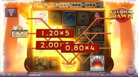 Eternal Dawn slot screenshot 6