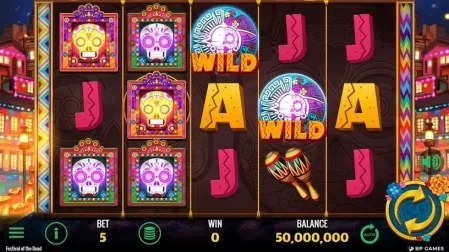 Festival of the Dead slot screenshot 1