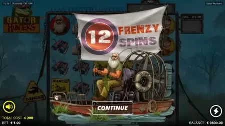 Gator Hunters slot screenshot 2