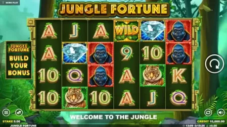 Jungle Fortune slot screenshot 1