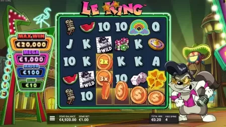 Le King slot screenshot 4