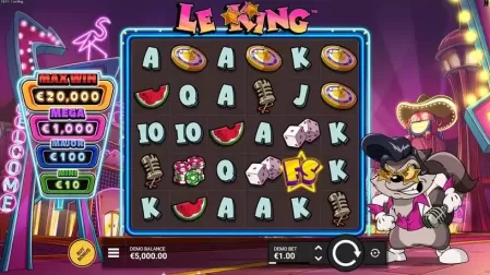 Le King slot screenshot 1