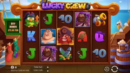Lucky Crew slot screenshot 1