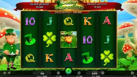 Lucky Leprechaun slot screenshot 1