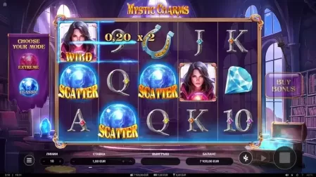 Mystic Charms slot screenshot 2