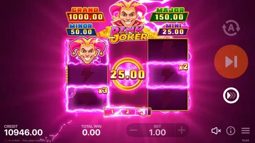 Pink Joker: Hold and Win slot screenshot 