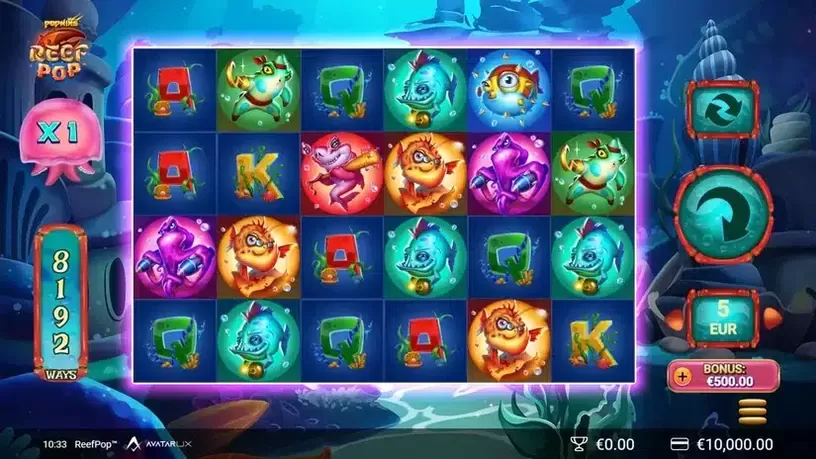 ReefPop slot screenshot 1