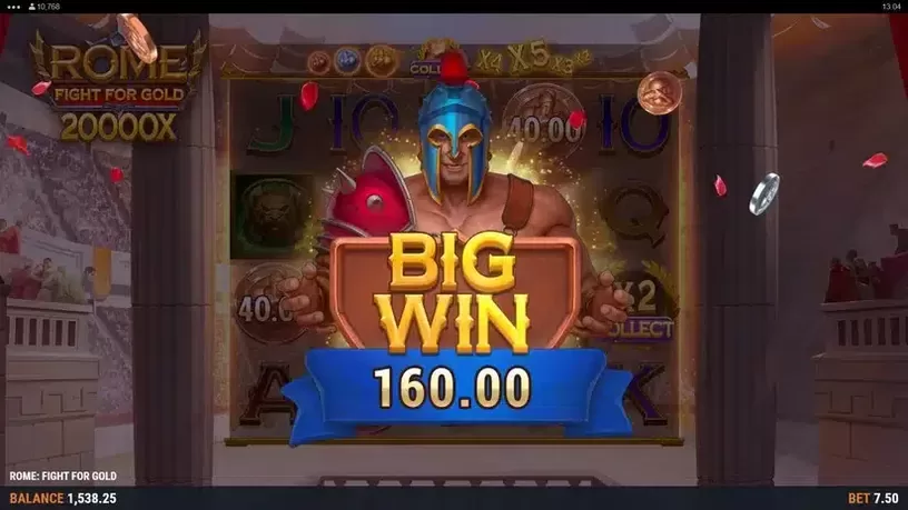 Rome Fight For Gold slot screenshot 