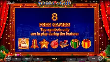 Santa's Gift slot screenshot 3