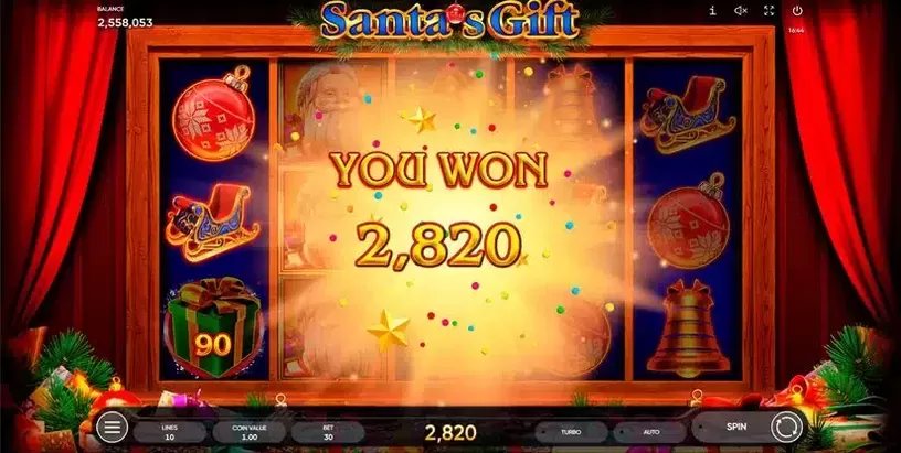 Santa's Gift slot screenshot 7