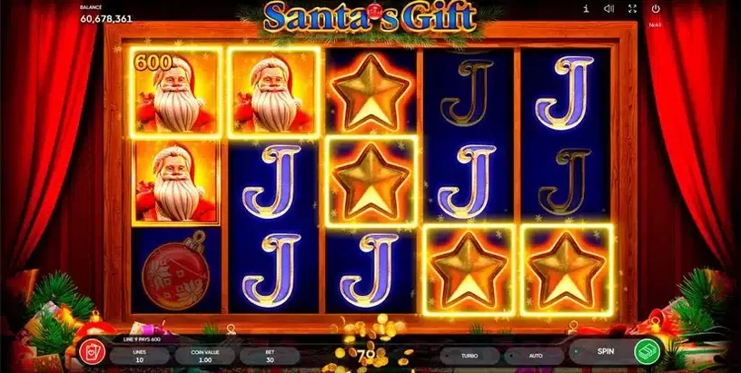 Santa's Gift slot screenshot 2