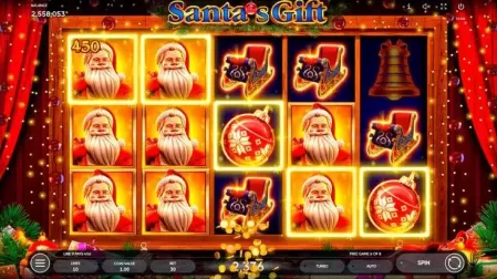 Santa's Gift slot screenshot 5