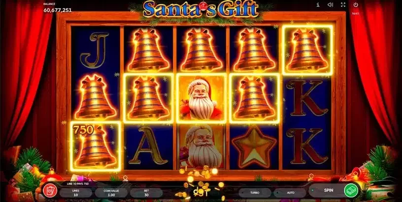 Santa's Gift slot screenshot 1