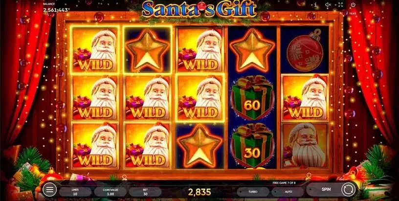 Santa's Gift slot screenshot 6