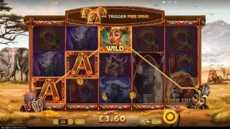 Savannah Pride slot screenshot 4