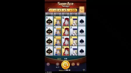 Super Ace Deluxe slot screenshot 1