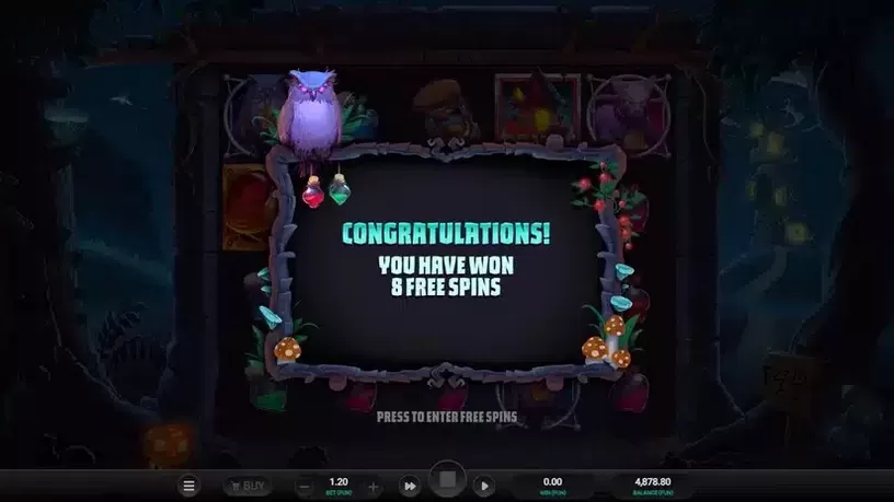 The Sorcerers Shuffle slot screenshot 3