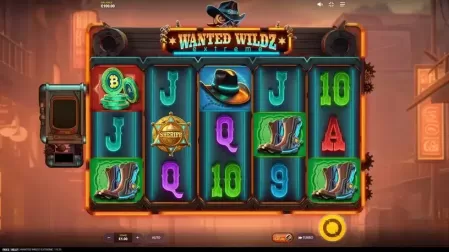 Wanted Wildz Extreme slot screenshot 1