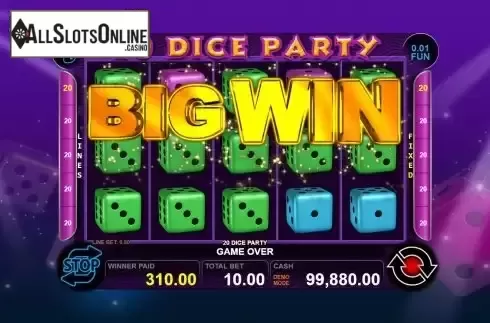 Big Win Screen
